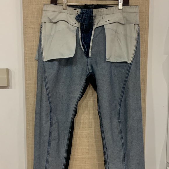 The viridi-anne artisanal hand resin coated segment pants - Picture 9 of 16